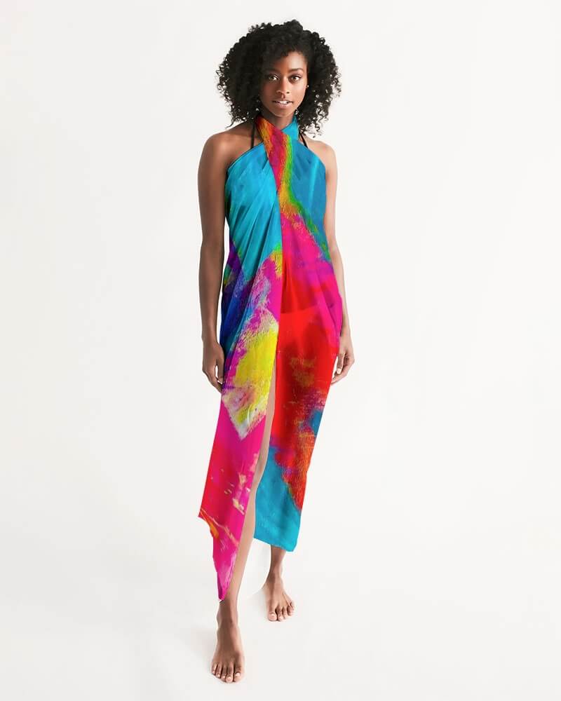 Swim Cover Up Pink Explosion Collection