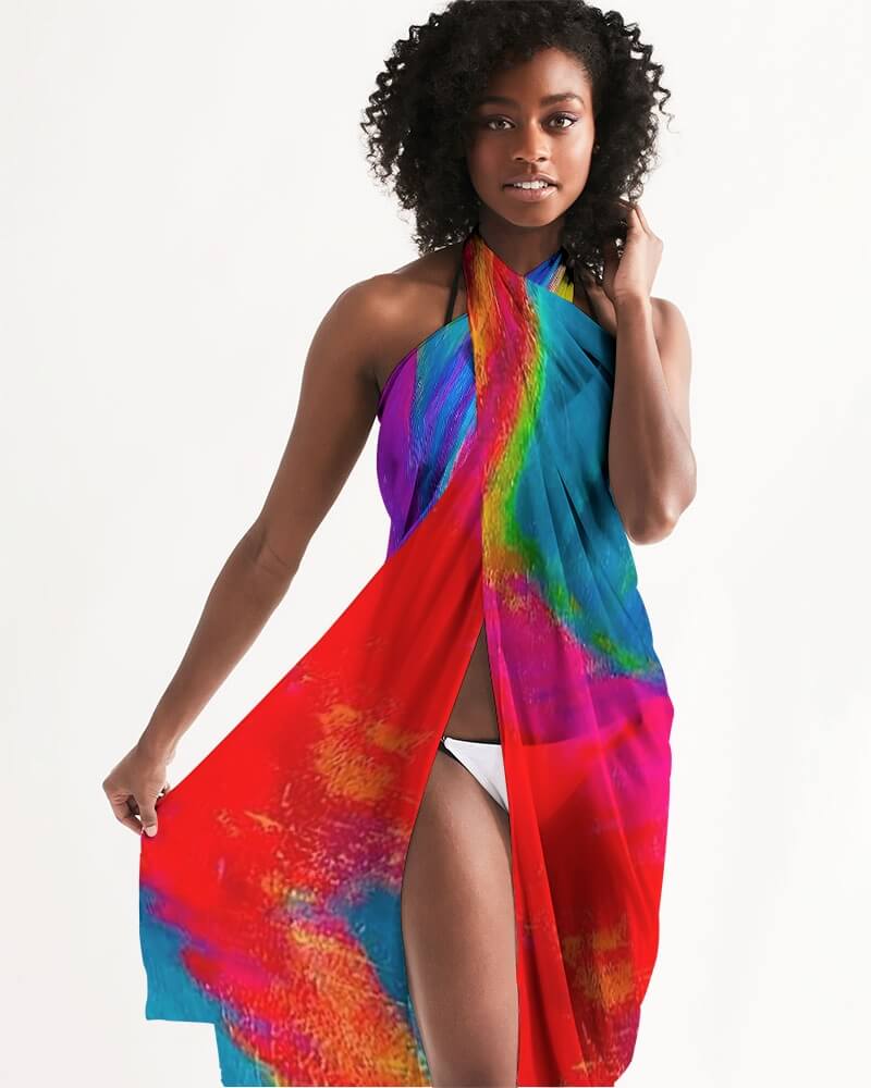 Swim Cover Up Pink Explosion Collection