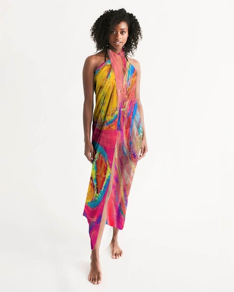 Swim Cover Up Spring Pink Collection