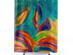 Shower Curtains Water Lilies Collection