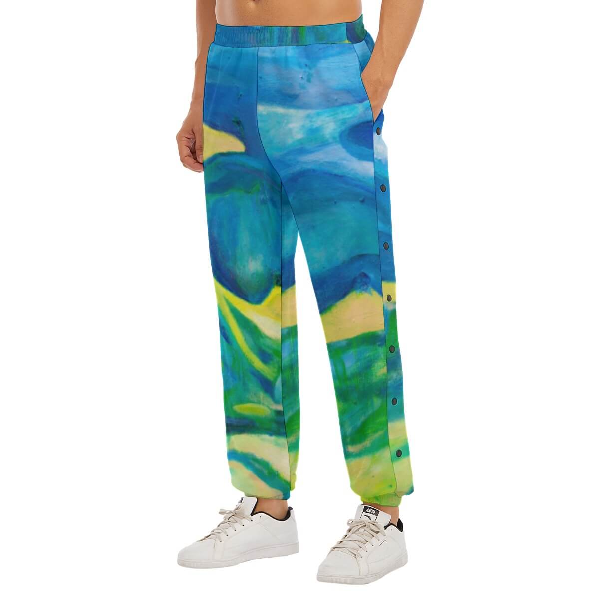 Men's Basketball Sweatpants Under The Sea Collection