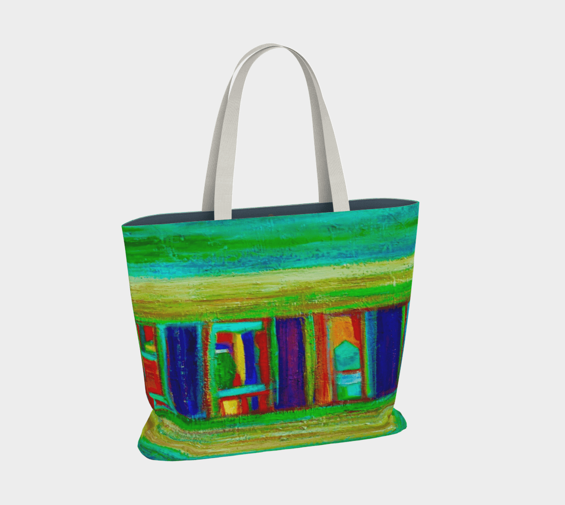 Large Tote Bag The Market Collection
