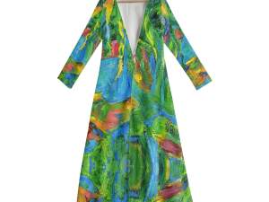 Women's Casual Beach Dress Green Tulip Collection