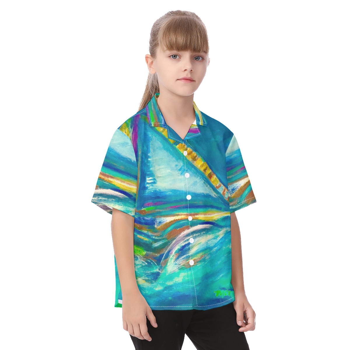Kid’s Hawaiian Vacation Shirt Cotton Velero Collection