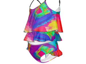 Kid's Swimsuit Pink Explosion Collection