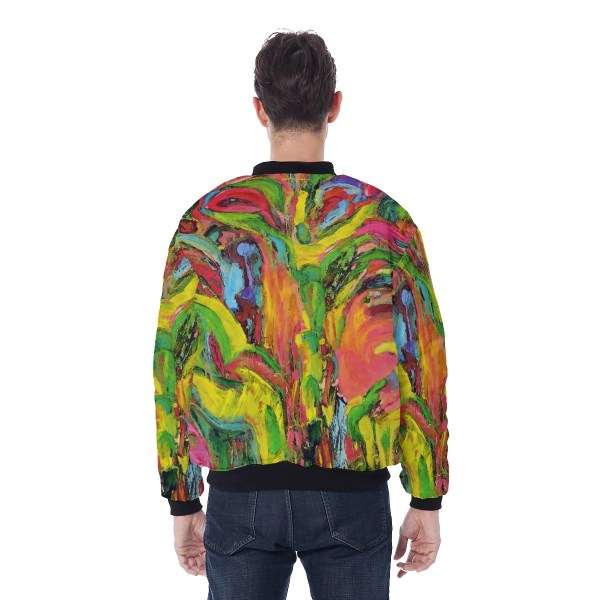 Men's Bomber Jacket African Tree Collection