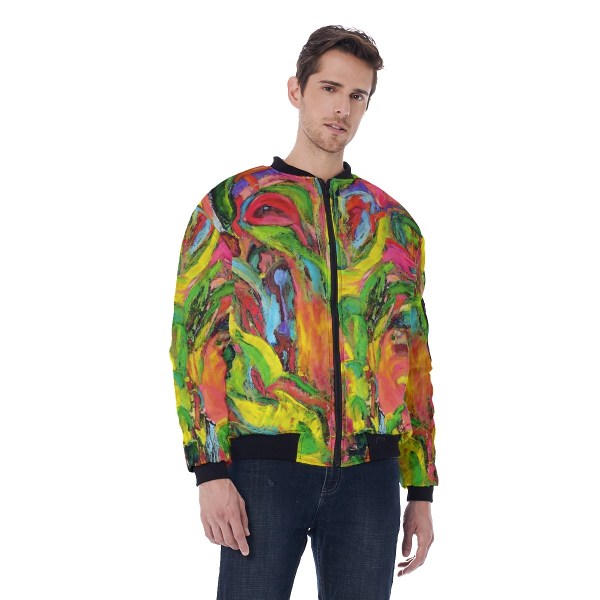 Men's Bomber Jacket African Tree Collection