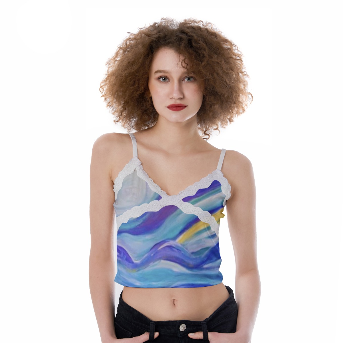 Women’s Lace Camisole Blue Skies Collection